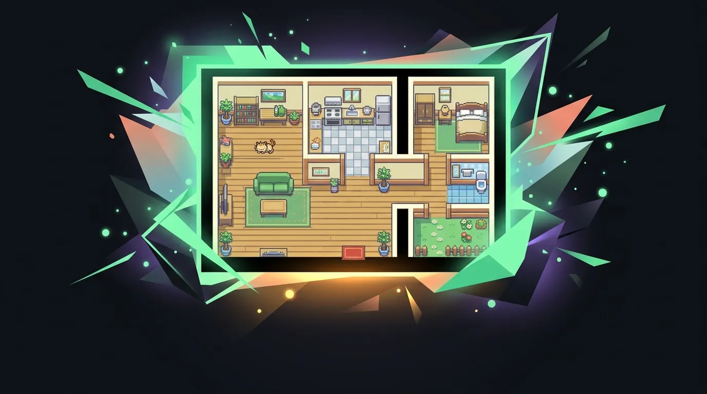 A 2D Pokémon-Style Floor Plan is the Lightweight Home Assistant UI We Actually Need